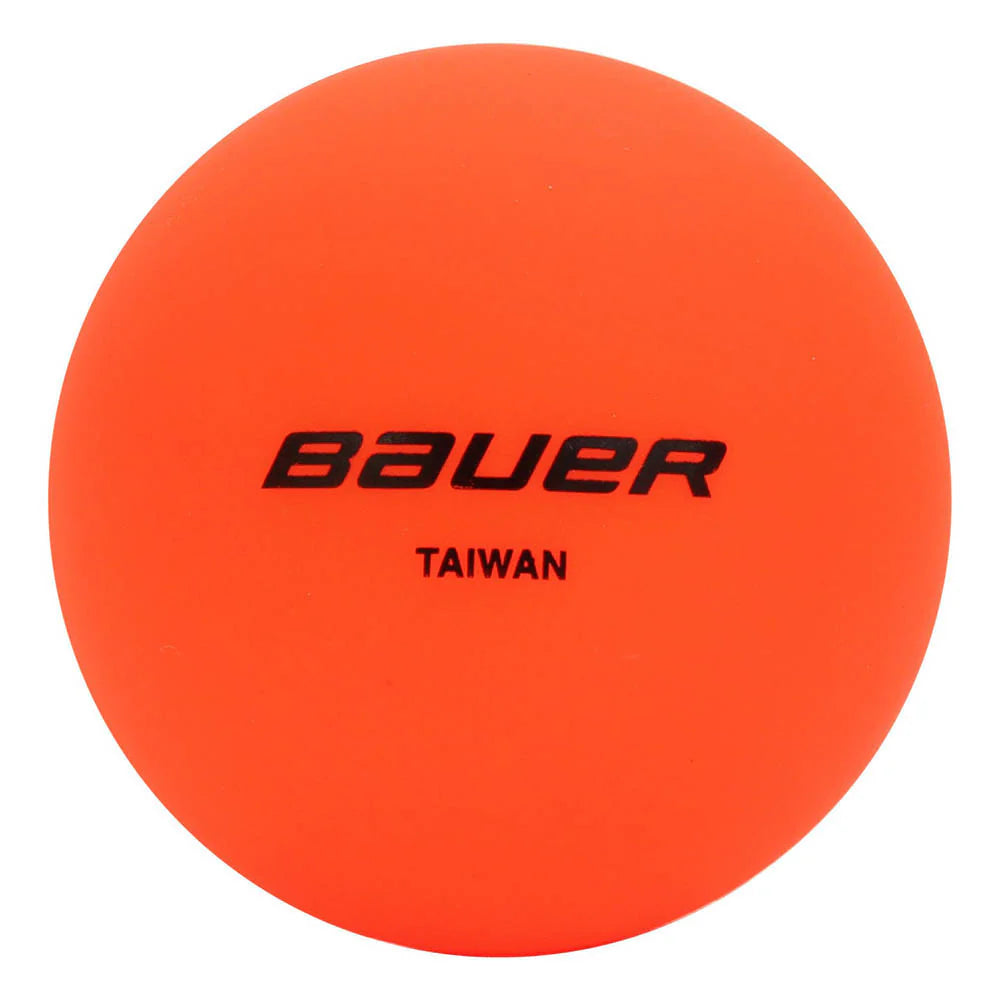 Bauer Hockey Ball - Orange - Warm Weather - 4 Pack