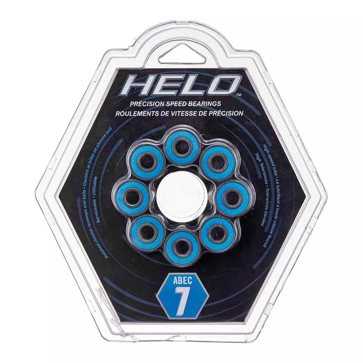 Helo Abec 7 Bearings - 16 Pack