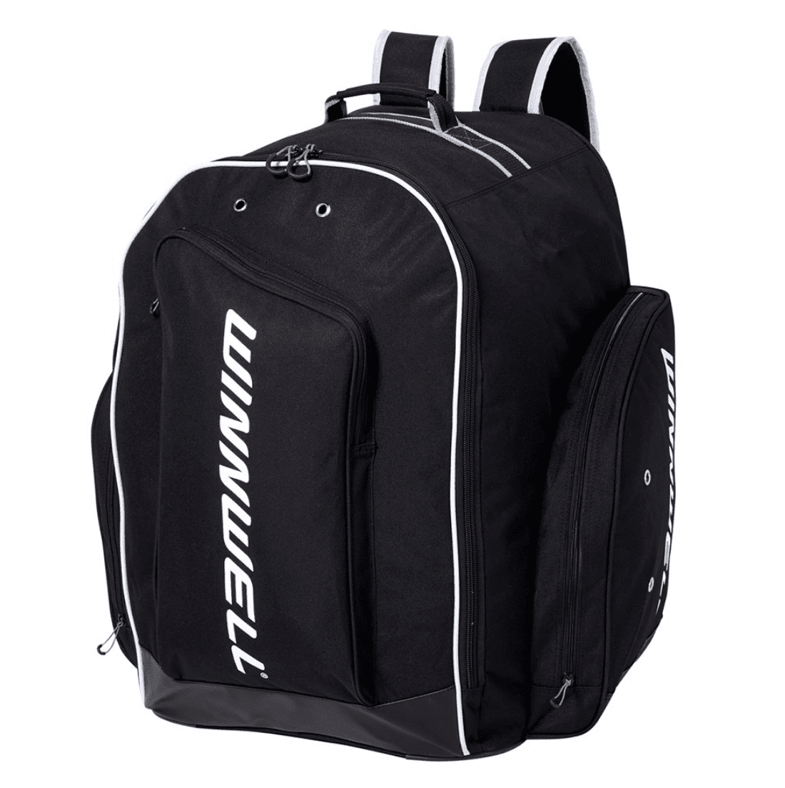Winnwell Wheel Backpack Hockey Bag Black Senior, Equipment Bags - Canada