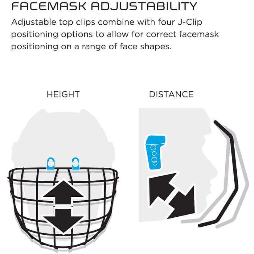 Bauer Prodigy Hockey Helmet With Cage - Youth