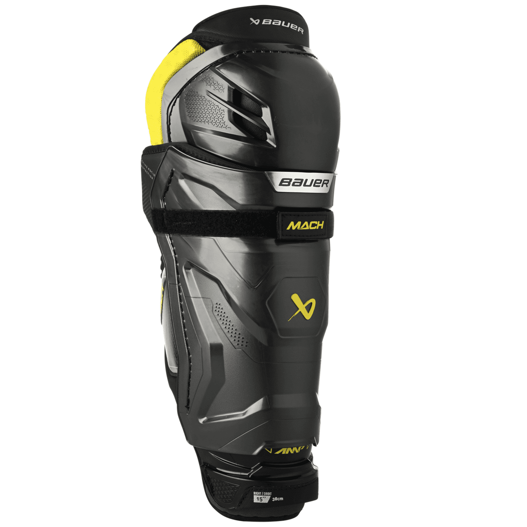 Bauer Supreme Mach Shin Pads Senior