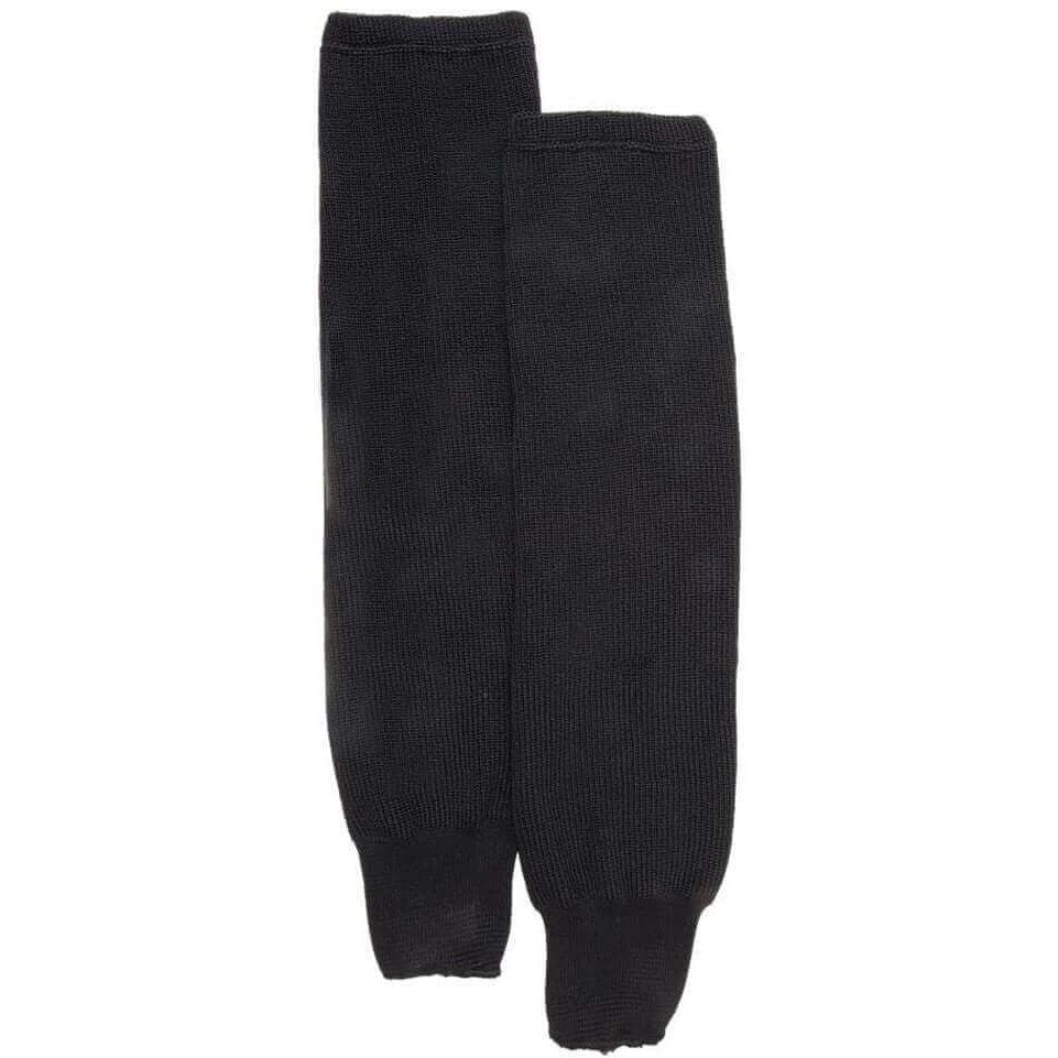 Black Knitted Hockey Socks - Senior