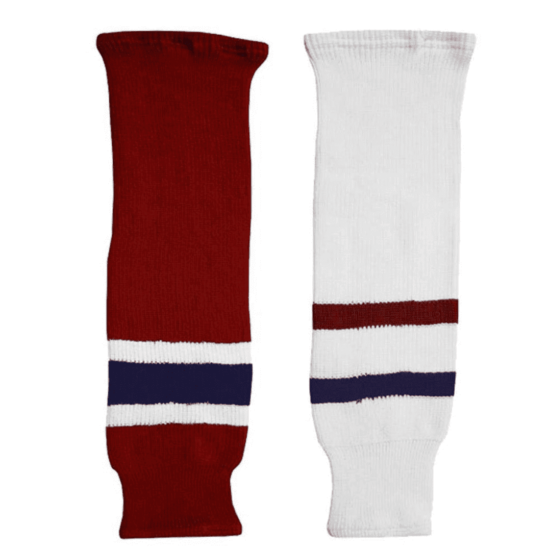 Montreal Canadiens Knitted Hockey Socks - Junior