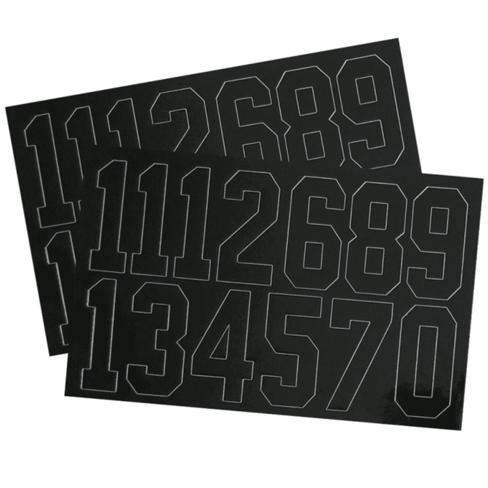 A&R Helmet Numbers/Decals