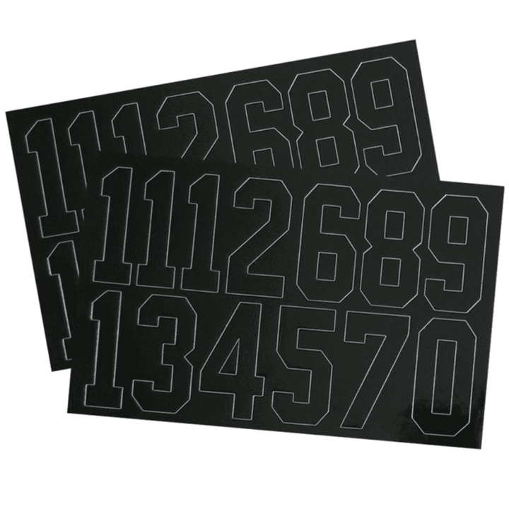 A&R Helmet Numbers/Decals