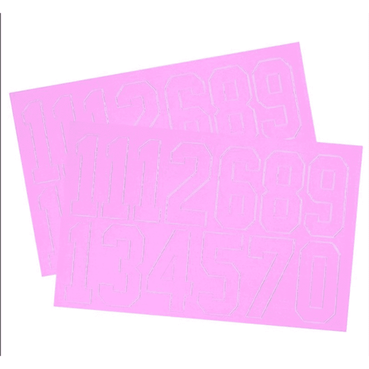 A&R Helmet Numbers/Decals