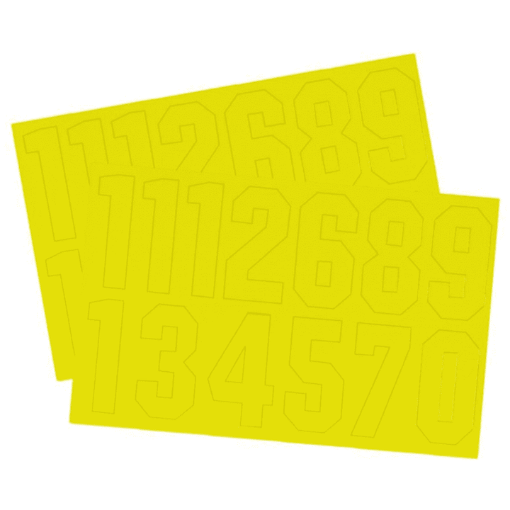 A&R Helmet Numbers/Decals