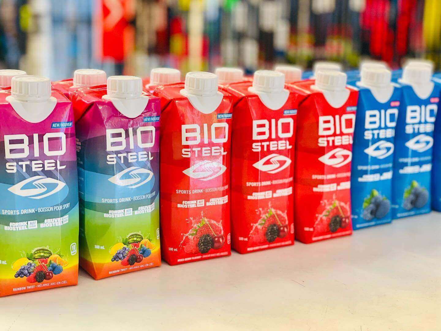 Biosteel Poster BioSteel now available for all your hydration needs