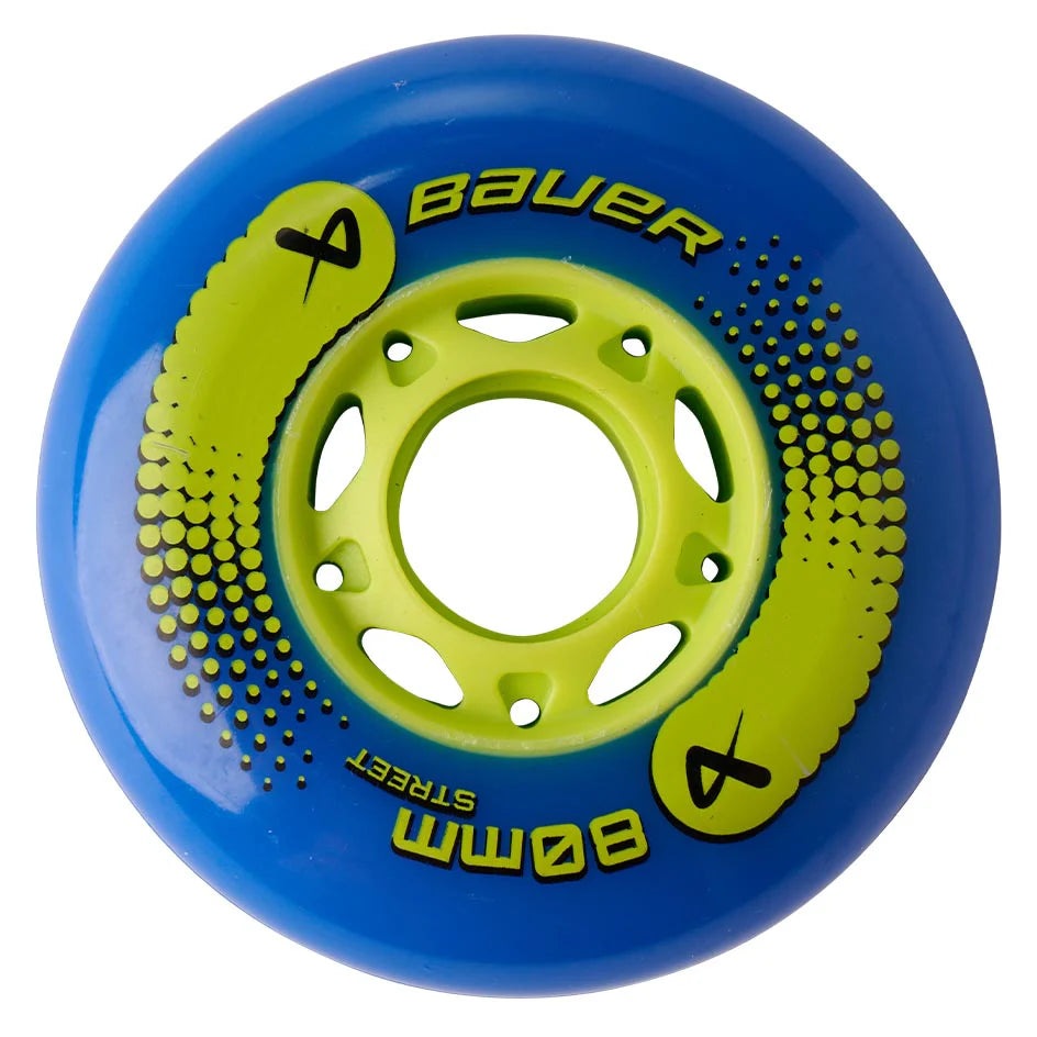 Bauer Street Inline Hockey Wheel 4 Pack