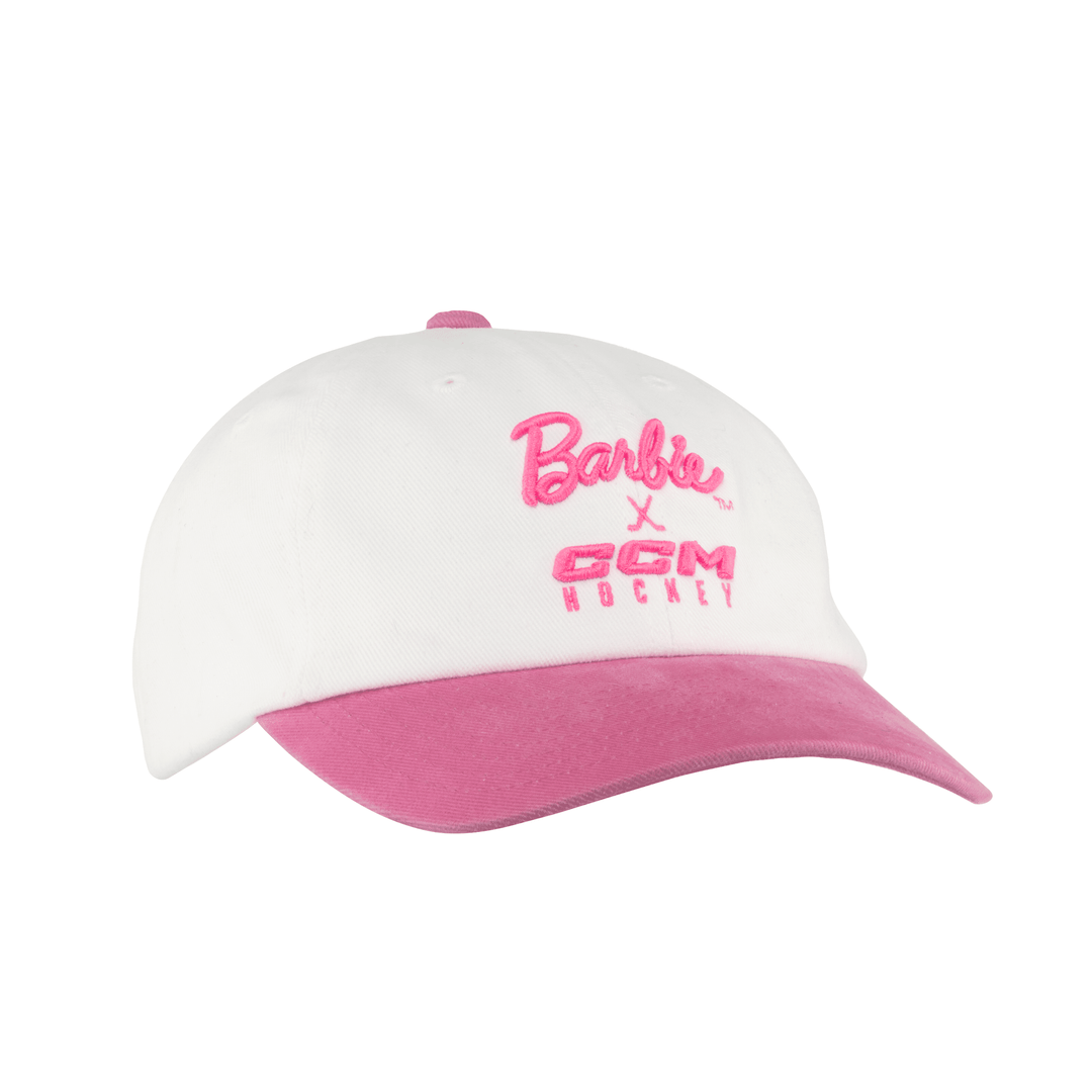 CCM X Barbie Cap Adjustable White
