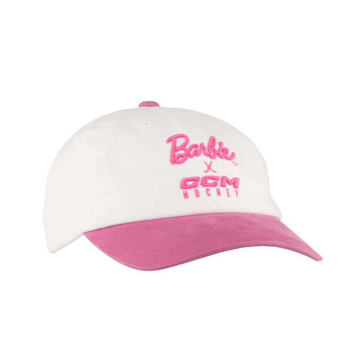 CCM X Barbie Cap Adjustable White