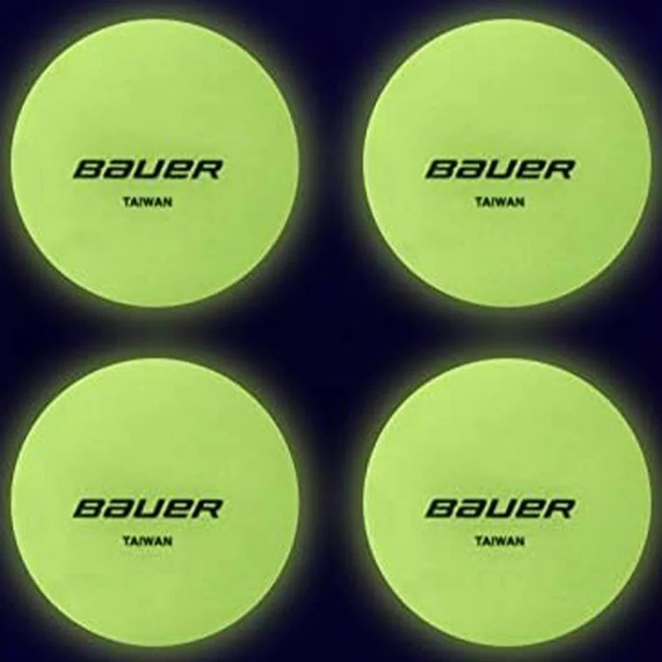 Bauer Glow in the Dark Balls 4 Pack