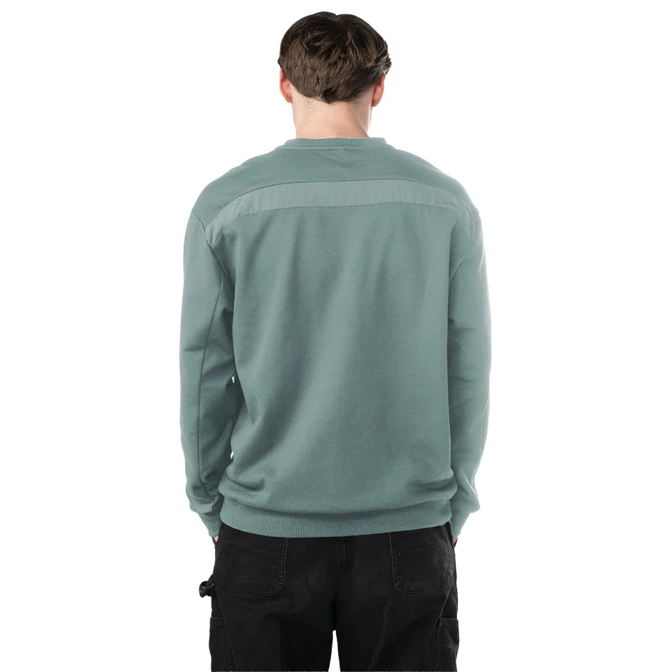 Bauer Knit Woven Crew