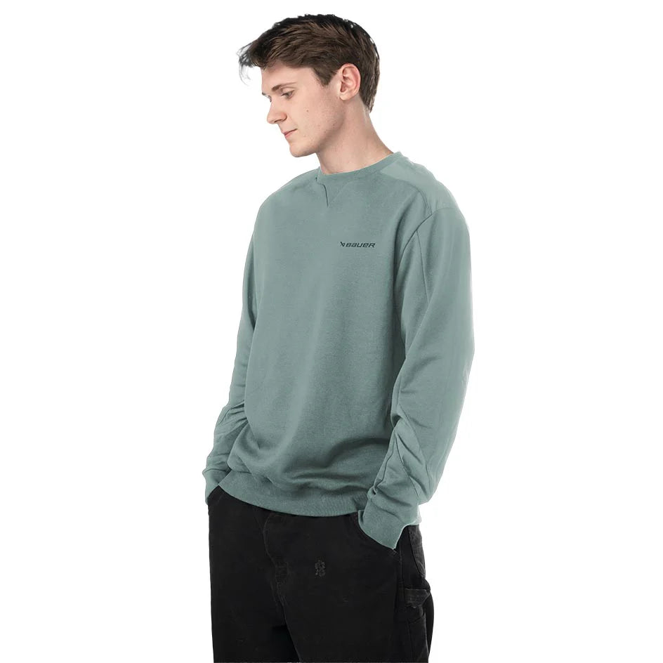 Bauer Knit Woven Crew