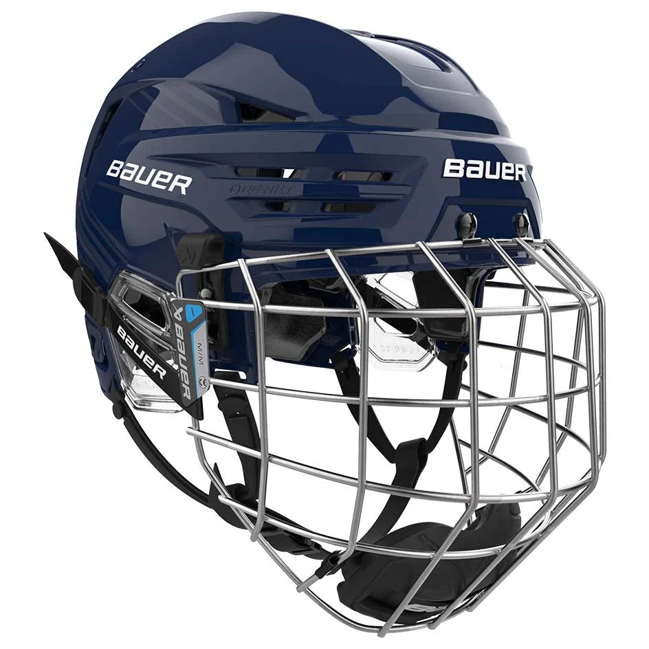 Bauer Re-Akt 90 Hockey Helmet with Cage