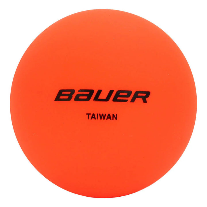 Bauer Hockey Ball - Orange - Warm Weather - 4 Pack