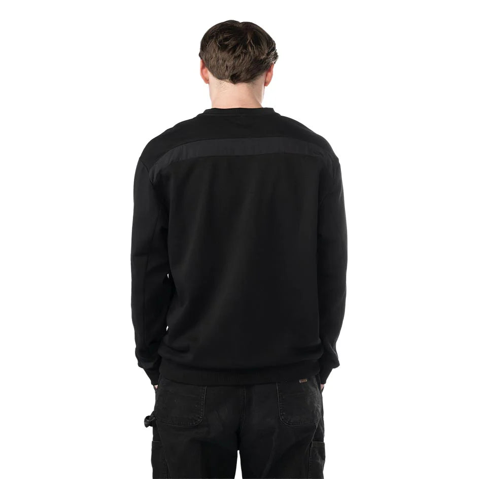Bauer Knit Woven Crew