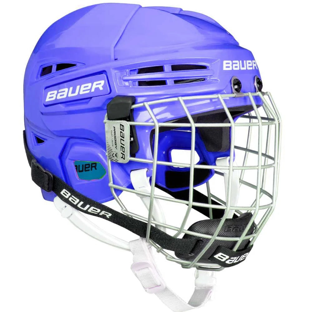 Bauer Prodigy Hockey Helmet With Cage - Youth