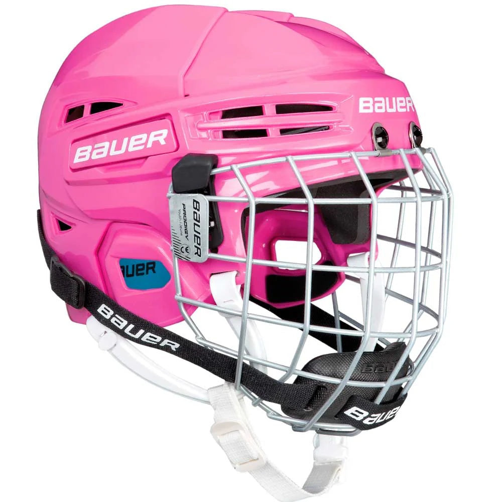 Bauer Prodigy Hockey Helmet With Cage - Youth