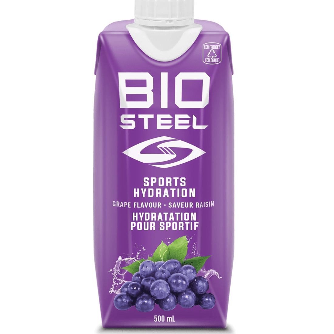 BioSteel Grape Sports Drink 500ml / 16.7oz.