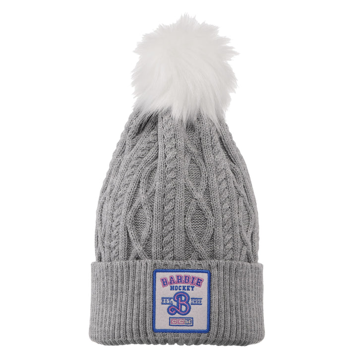 CCM X Barbie Pom Knit Athletic Grey