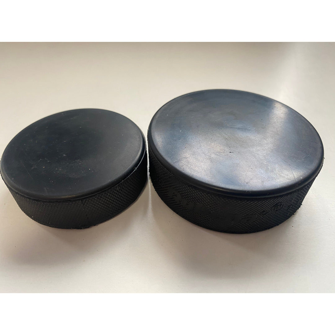 Black Mini Ice Hockey Puck