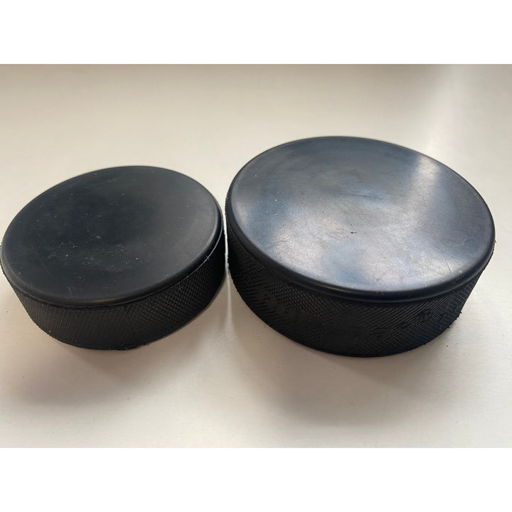 Black Mini Ice Hockey Puck