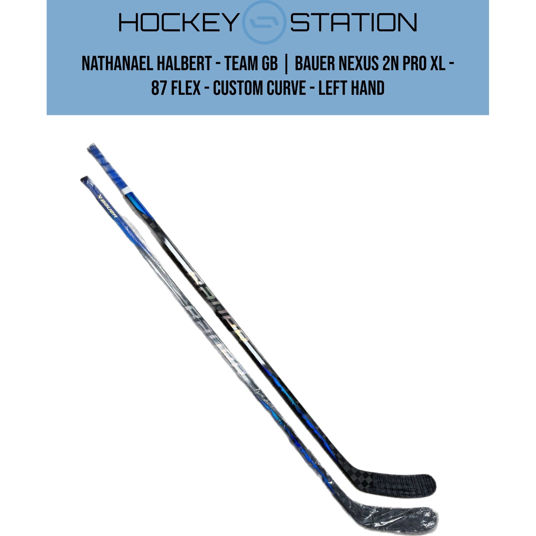 Nathanael Halbert - Team GB | Bauer Nexus 2N Pro XL - 87 Flex - Custom ...