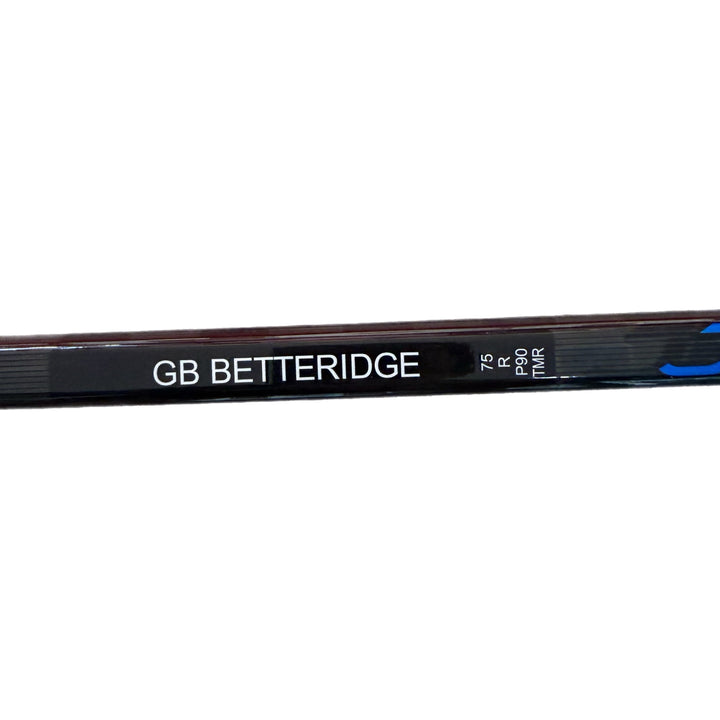 Ollie Betteridge - Team GB | CCM Trigger 7 Pro Ice Hockey Stick - 75 Flex - P90 Curve - Right Hand
