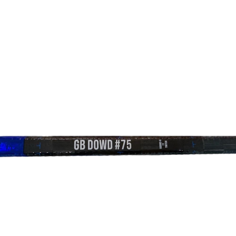 Robert Dowd - Team GB | Bauer Twitch Ice Hockey Stick - 77 Flex - Custom Curve - Right Hand