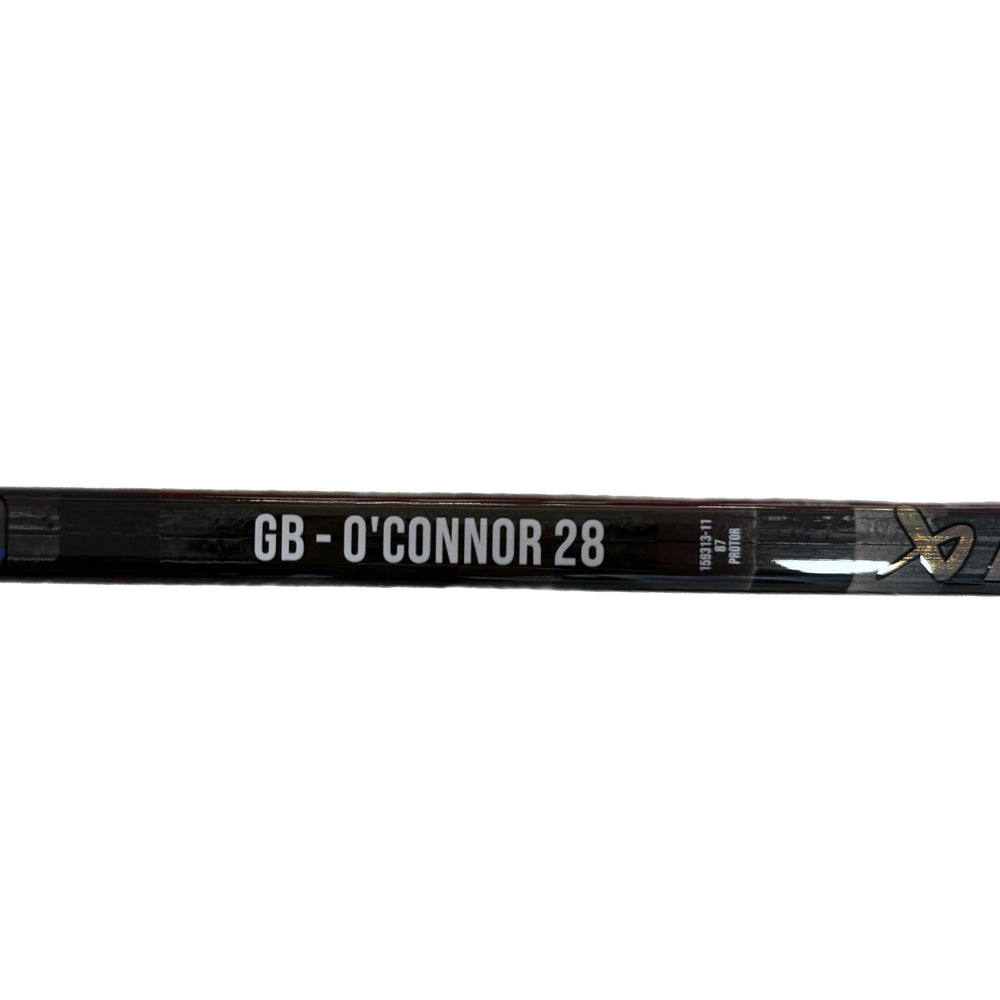 Ben O'Connor - Team GB | Bauer Proto R Dressed as a Tracer Ice Hockey Stick - 87 Flex - P28 Curve - Left Hand