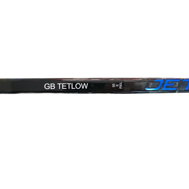Josh Tetlow - Team GB | CCM Trigger Dressed as Jetspeed FT7 Pro Ice Hockey Stick - 95 Flex - P90L Curve - Left Hand