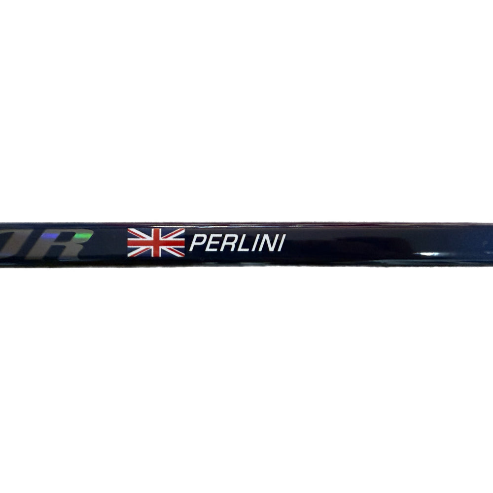 Brett Perlini - Team GB | Warrior Alpha LX2 Pro Dressed as QR6 Pro Ice Hockey Stick - 95 Flex - Custom Curve - Left Hand