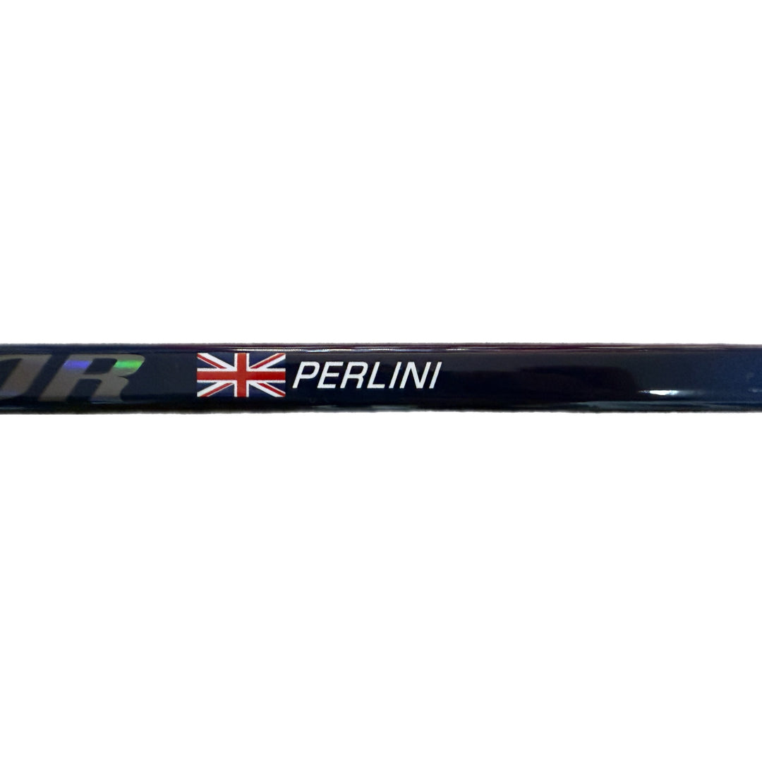 Brett Perlini - Team GB | Warrior Alpha LX2 Pro Dressed as QR6 Pro Ice Hockey Stick - 95 Flex - Custom Curve - Left Hand