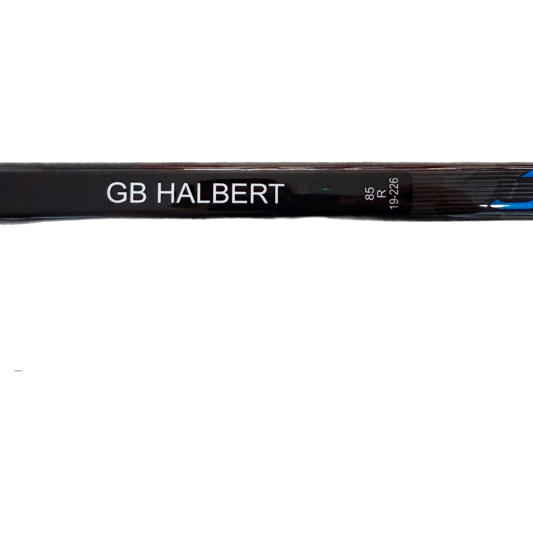 Nathanael Halbert - Team GB | CCM Jetspeed FT7 Pro Ice Hockey Stick - 85 Flex - Custom Curve - Left Hand