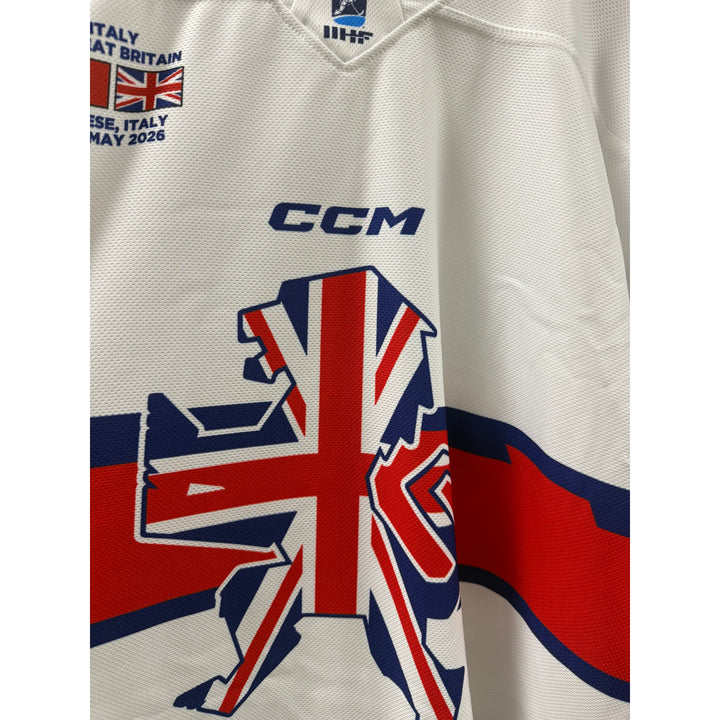 Great Britain Ice Hockey Mens Jersey - Italy Game - 10th May 2026