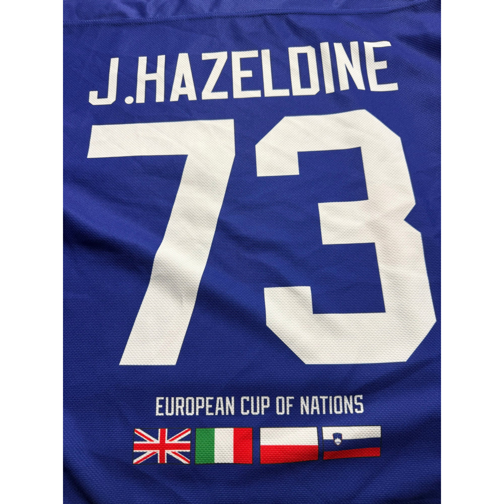 Joe Hazledine / Great Britain Ice Hockey Jersey / 2XL