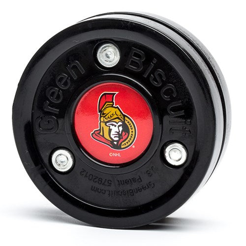 Green Biscuit Training Puck - NHL Edition
