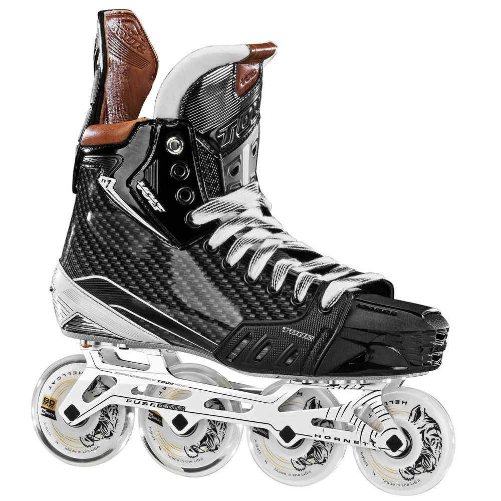 inline hockey gear Tour Volt KV1 Black Inline Hockey Skates