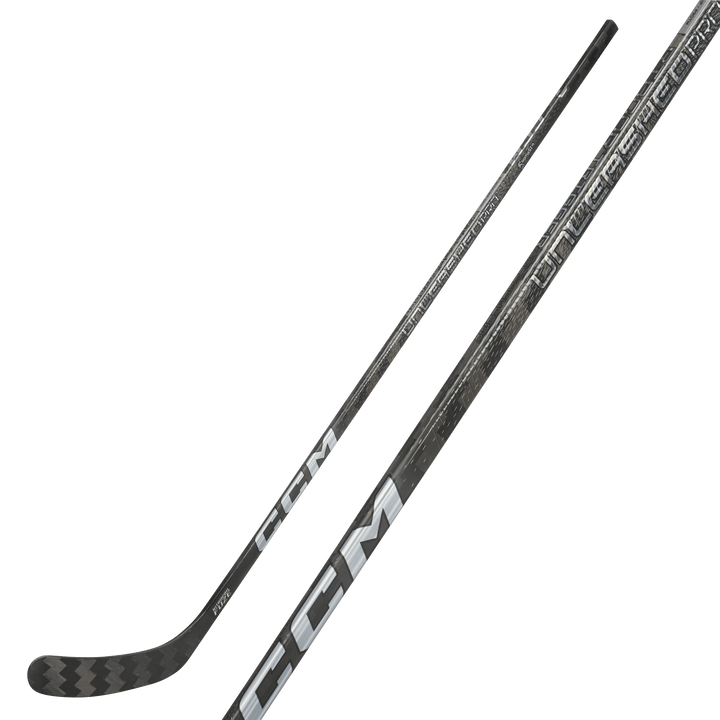 CCM Ribcor Trigger Unleashed Pro Black/Silver Composite Hockey Stick