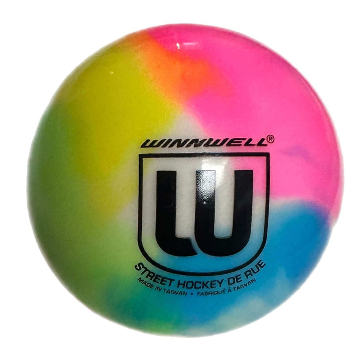 Winnwell Low Bounce Hockey Ball - Tie Dye