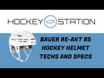 Bauer Re-Akt 85 Hockey Helmet with Cage