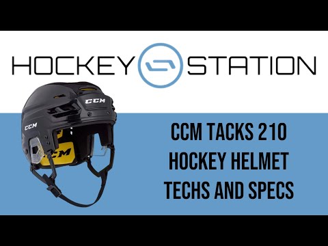 CCM Tacks 210 Hockey Helmet with Cage