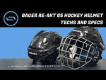 Bauer Re-Akt 65 Hockey Helmet with Cage