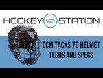 CCM Tacks 70 Helmet with Cage