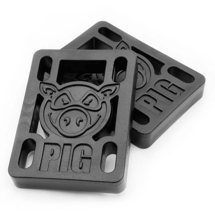 PIG Piles Hard Risers 1/2 Black (Pair)