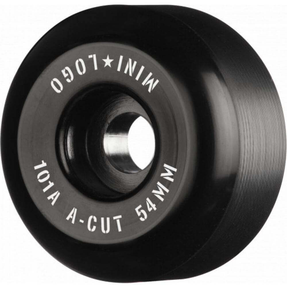Mini Logo 54mm A-Cut 101a Black Wheels