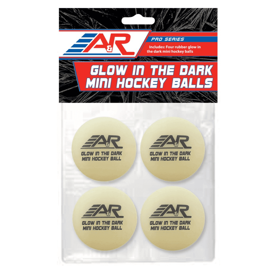 A&R Mini Glow In The Dark Balls (4 Pack)
