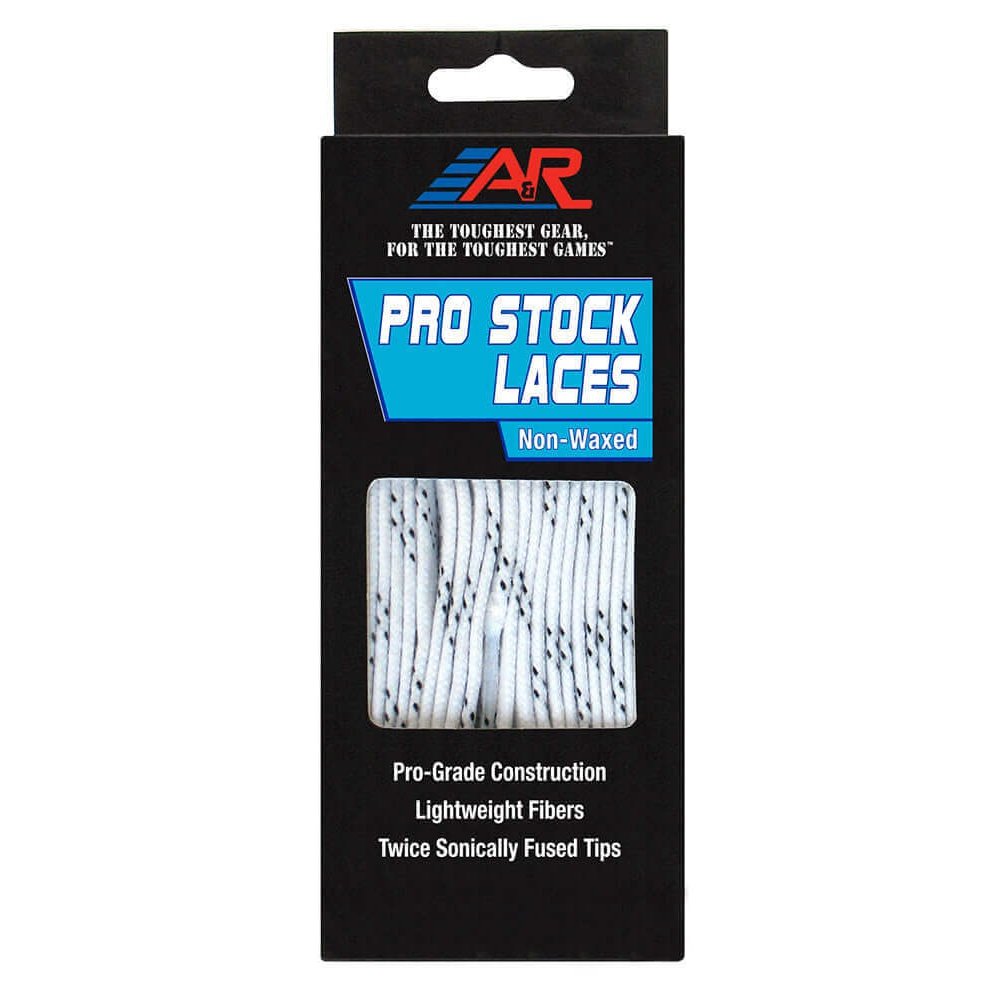 A&R Pro Stock White Non-Waxed Laces