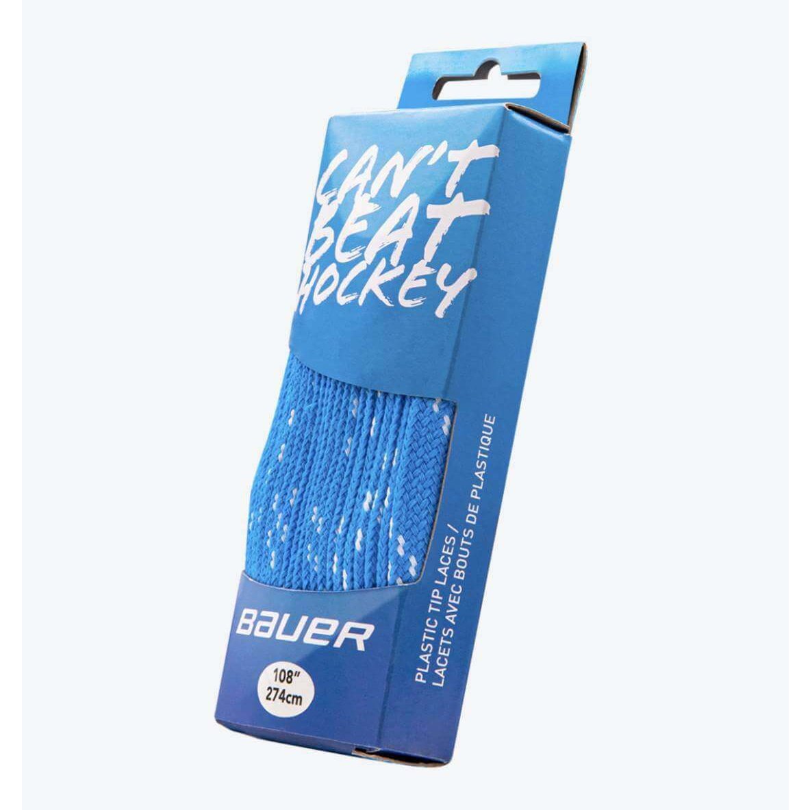 Bauer Can't Beat Hockey Blue Laces